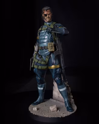 Statua Gecco Big Boss MGS V Ground Zeroes 1/6