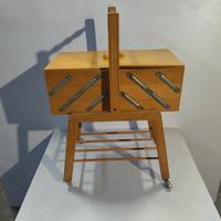 Scatola porta cucito anni 60/70