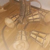 Lampadario per stalla