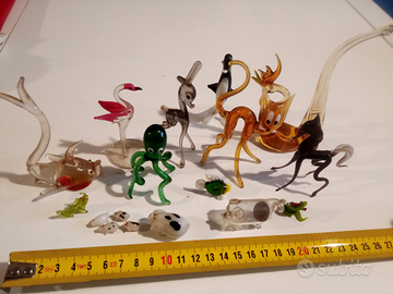 Animali vetro murano