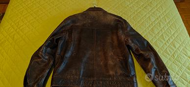 giubbotto pelle vintage 