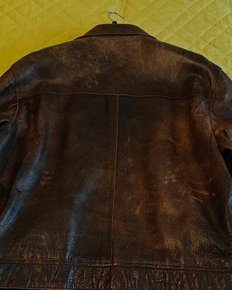 giubbotto pelle vintage 