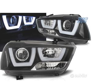 FARI PER DODGE CHARGER 11-15 A LED NERI