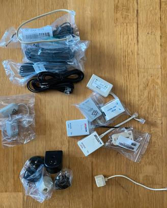 Cavetteria e adattatori adsl e telefono