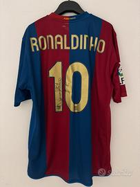 Maglia da calcio originale autografata