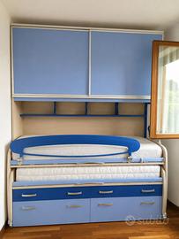 Cameretta Moretti Compact Completa  2 letti