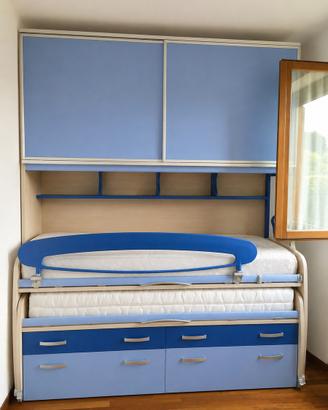 Cameretta Moretti Compact Completa  2 letti