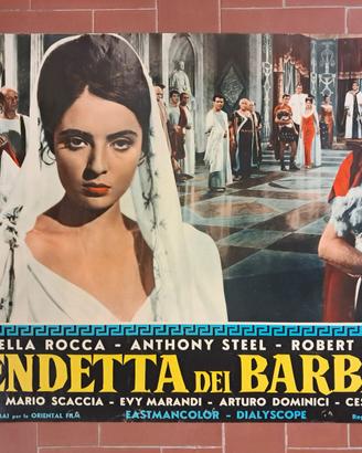 La Vendetta Dei Barbari 1960 Poster Originale Josè