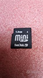 4337-Scheda Mini SD 1GB