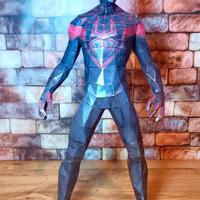 Spiderman Miles Morales in Papercraft alto 30 cm 