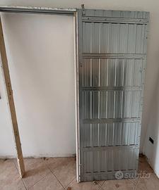 Porta interna scorrevole con controtelaio