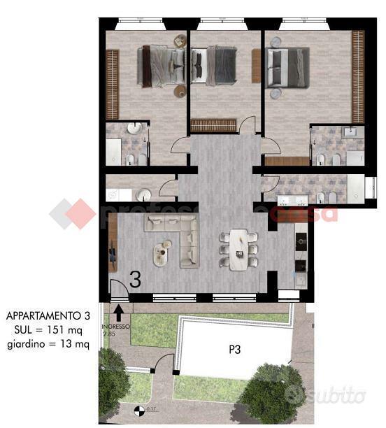 Apartment in Pisa, San Francesco - Vista 5