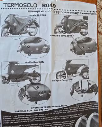 Termoscudo Tucano per SH  Honda 