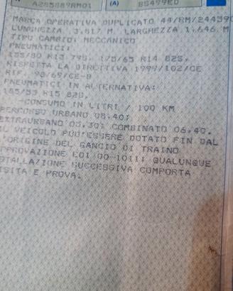 Vorrei un Opel corsa c del 2001 in Sicilia