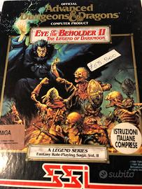 Videogiocò  advanced dungeons dragona per amiga