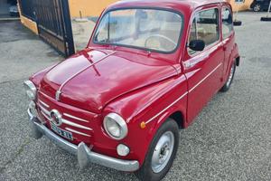 Fiat 600 D *2 PROP.*LIBRETTO ORIGINALE*