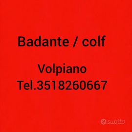 Colf , Badante a Volpiano (to)