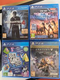 4 giochi PS4