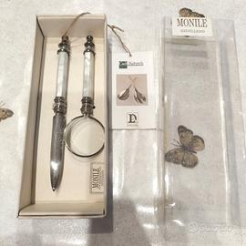 Set tagliacarte e lente d'ingrandimento 
