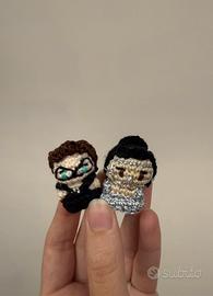 Amigurumi Benedict e Sophie - Bridgerton