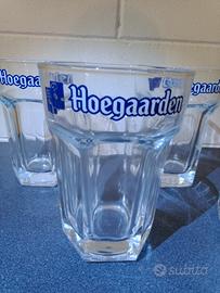 4 bicchieri birra Hoegaarden 50 cl