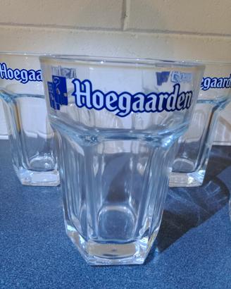 4 bicchieri birra Hoegaarden 50 cl