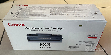 cartuccia toner originale Canon FX3