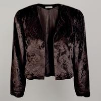 Bolero donna in velluto