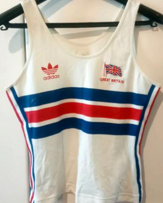 Canotta Adidas Great Britain vintage S
