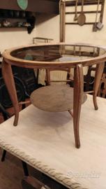 Tavolino rotondo vintage modernariato