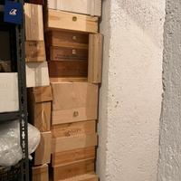 Cassette di legno e ceste per confezioni