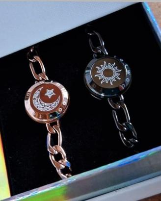 Braccialetti di coppia touch con collegam bluetoot