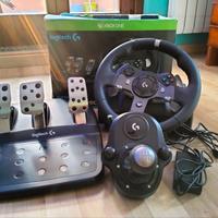 Volante, Pedaliera e Cambio Logitech g920 XBOX, PC