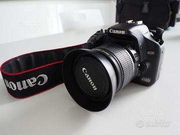 Canon EOS 450d + 18-55mm + accessori