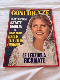 Rivista Confidenze Maggio 1972 Vintage Mondadori
