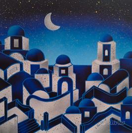 DIPINTO olio su tela. Kino Mistral 