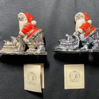 2 soprammobili in argento Bongelli