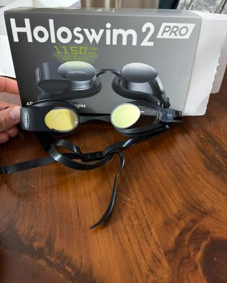 Occhialini piscina con proiettore gps(holoswim2PRO