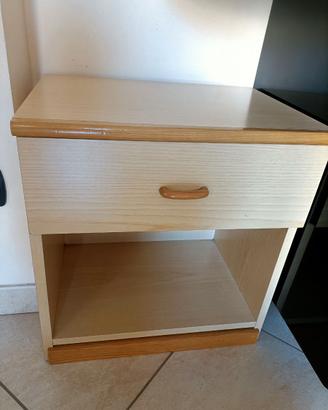 Divano letto singolo con comodino