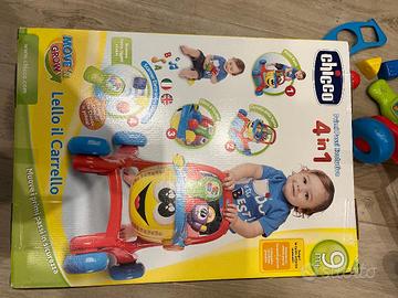 Chicco lello il carrello primi passi 4 in 1