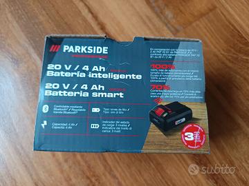 Batteria smart Parkside Performance 20V 4 Ah new