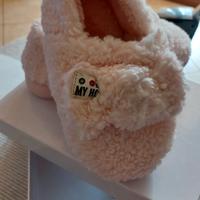 Pantofole ciabatte donna peluche rosa NUOVE