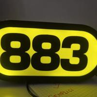 🔥 LAMPADA LIGHTBOX 883 – INSEGNA LUMINOSA LED