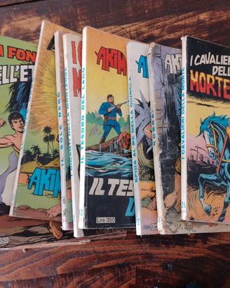 FUMETTI ANNI 60-70 JUDAS,GIL,AKIM, MARKM,BELLA ECC