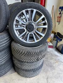Cerchi 500L + gomme 225/45R17