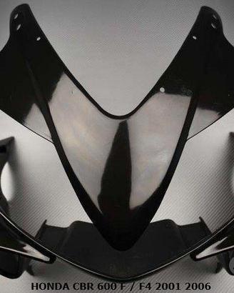Muso frontale per HONDA CBR 600 F F4 2001 06 Nero