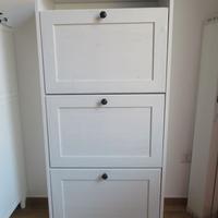 Scarpiera BRUSALI Ikea bianca