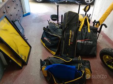 tubertini paniere guadino nassa rullo ombrellone