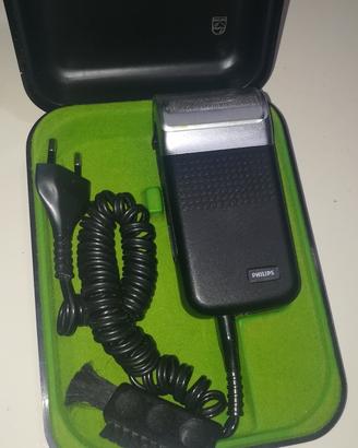 Rasoio elettrico Philips vintage da viaggio