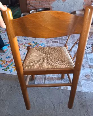 Sedie in legno